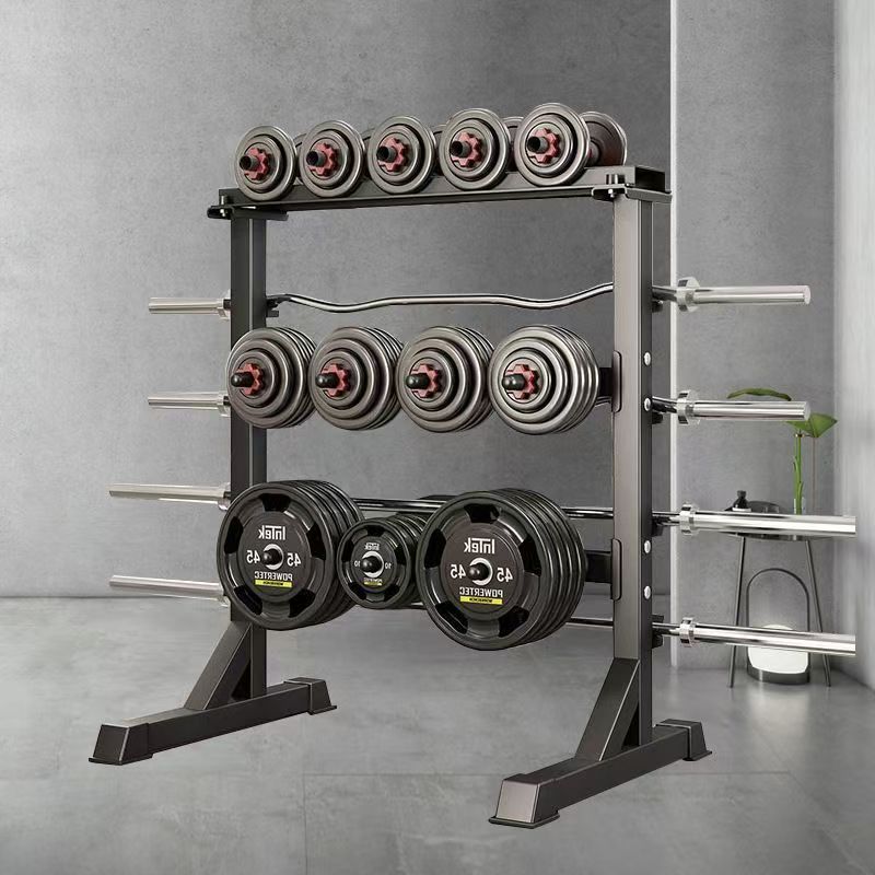 Dumbbell Set - Steel Workout Bench & Rack Set,
