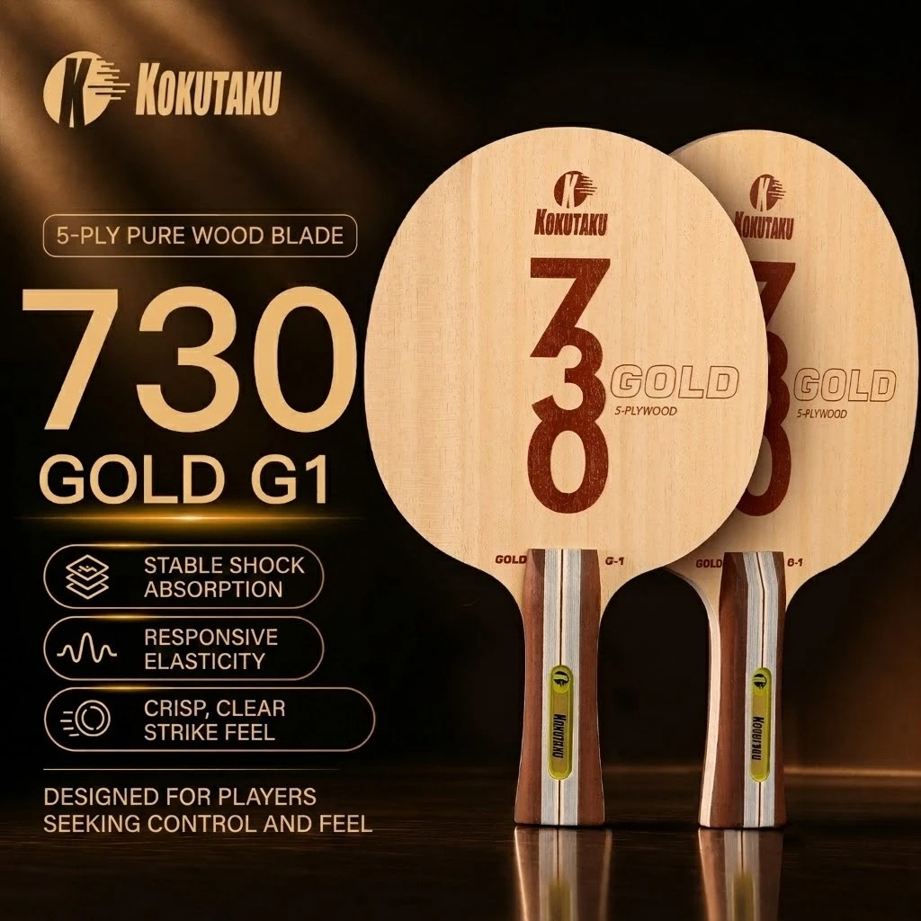 Tennis Racket - Kokutaku Table Tennis Blade FL 730