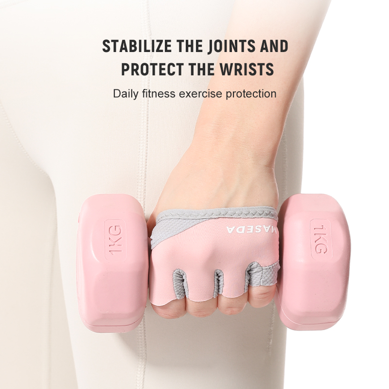 Pair of Fitness Fingerless Glo - Yoga Mat 评论和价格