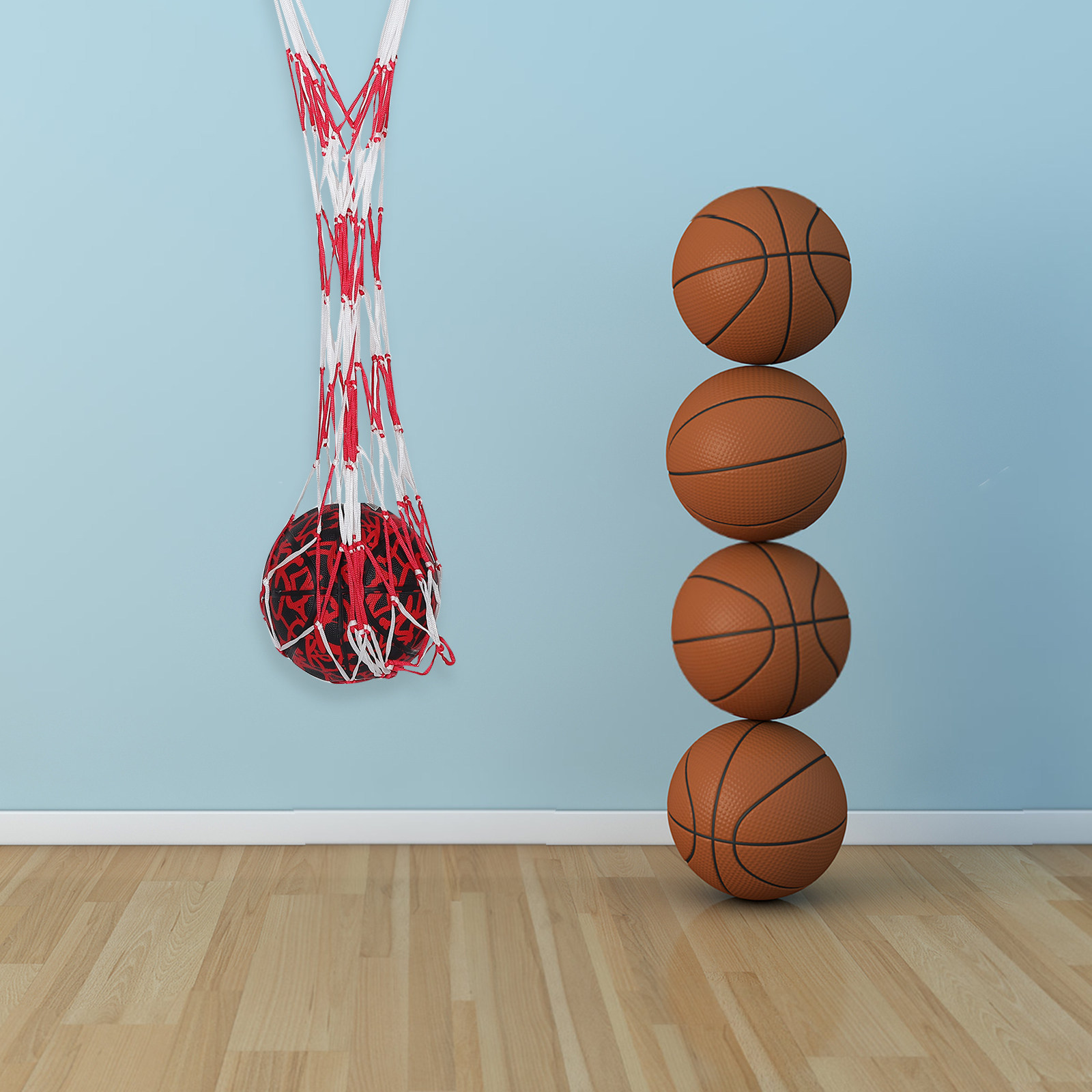 Mesh Sports Ball Bag Portable  - Gym Ball 评论和价格