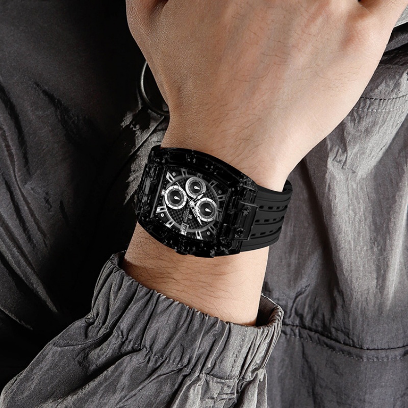 NAVIFORCE Man's Watch 5ATM Wat - Resistance Band 评论和价格