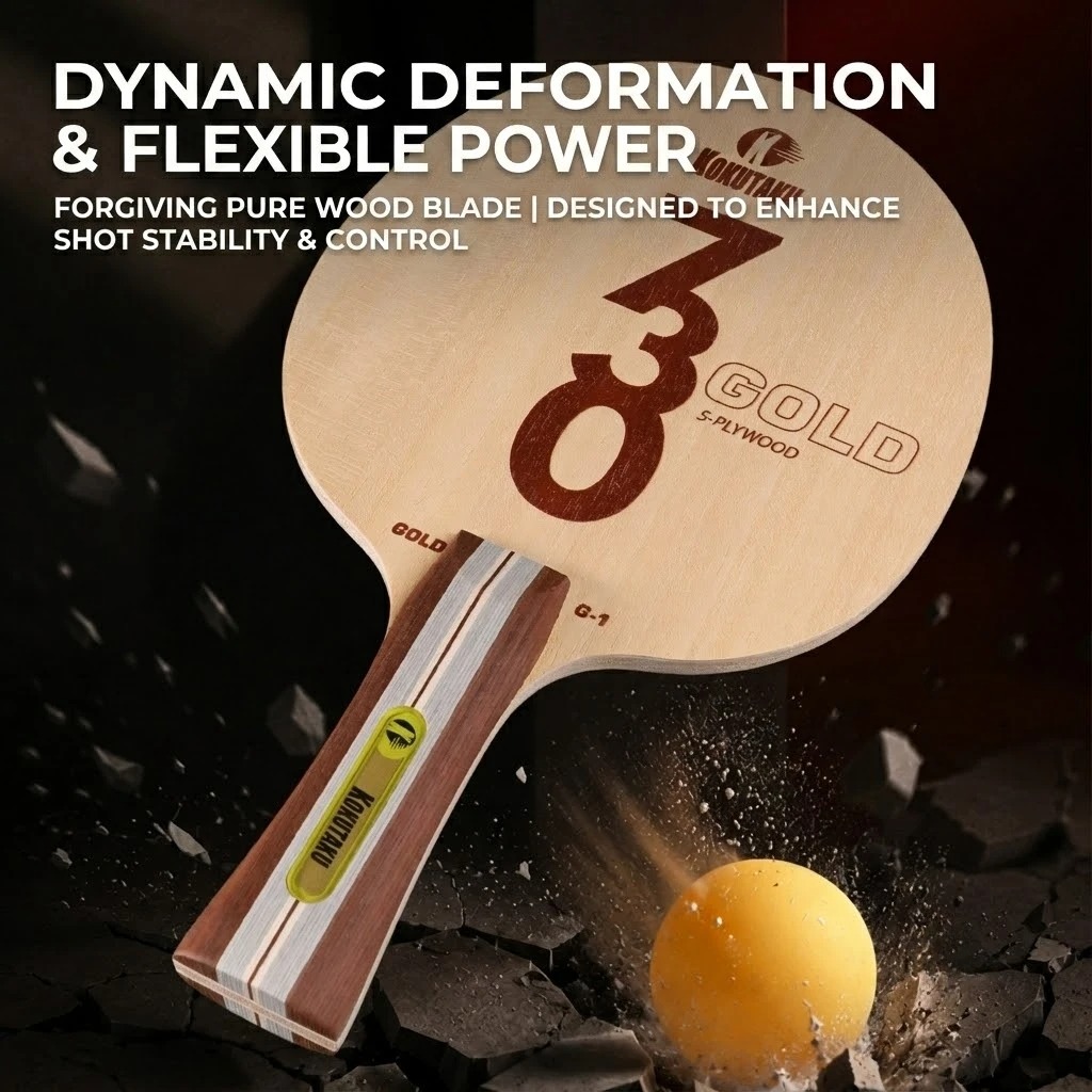 Kokutaku Table Tennis Blade FL - Tennis Racket 评论和价格