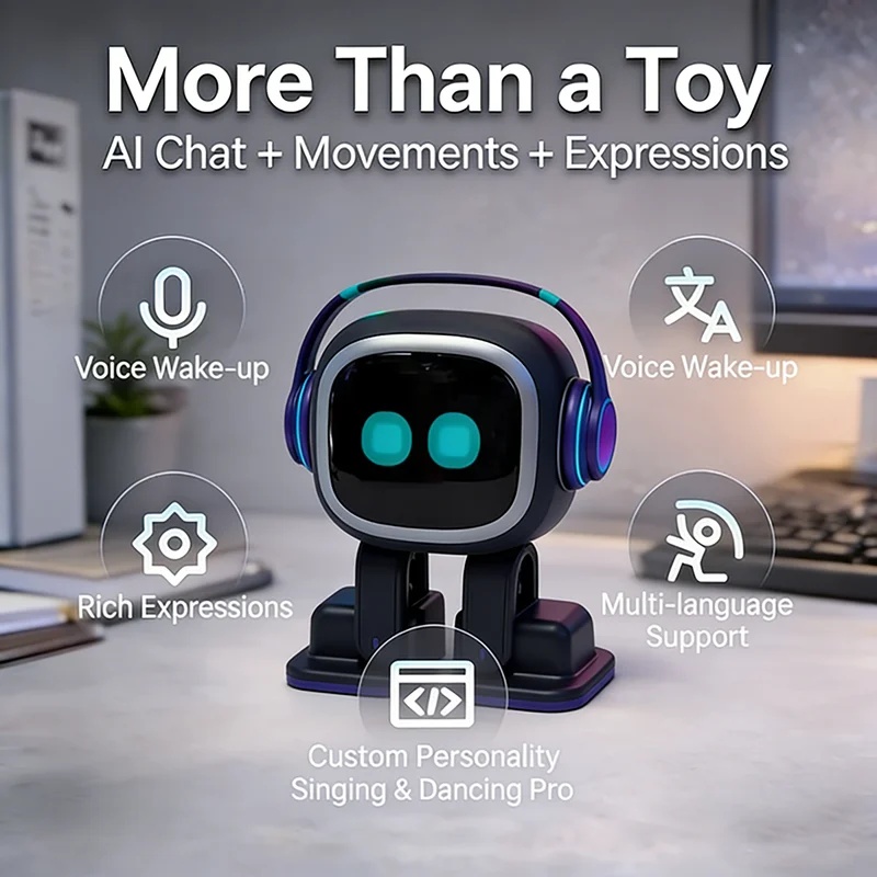 New EMO AI Robot Interactive D - Skateboard 评论和价格