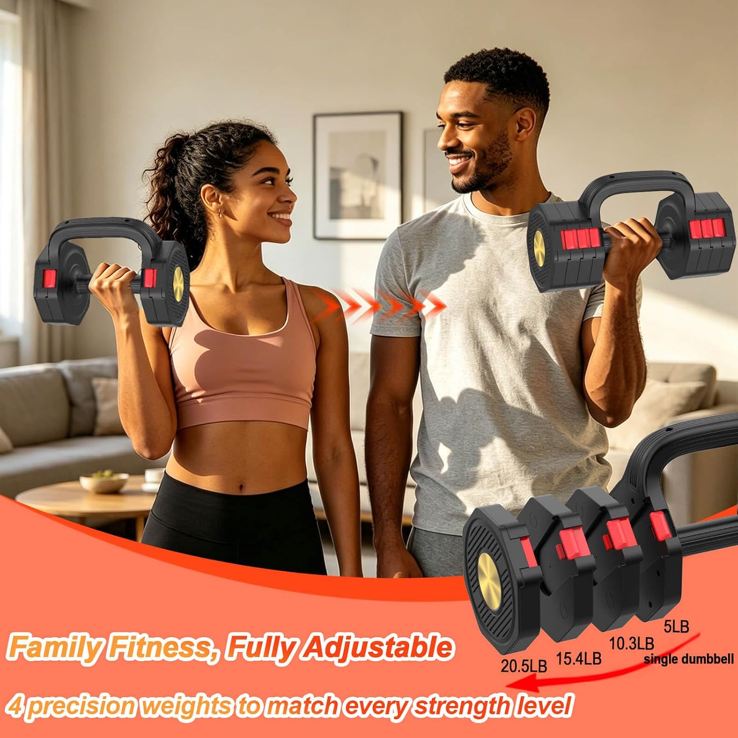 Adjustable Dumbbell Set 5-20.5 - Dumbbell Set 评论和价格